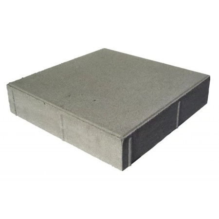 Плитка тротуарная брусчатка "Квадрат" 6К6 серая армир