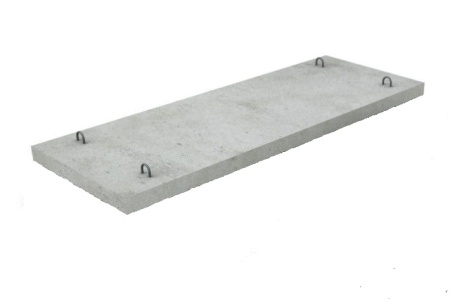 Плиты перекрытия каналов из лотковых элементов П 6д-15